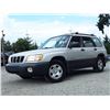 Image 1 : A1 --  2001 SUBARU FORESTER L AWD, Grey, 398360 KM  "NO RESERVE"