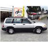 Image 8 : A1 --  2001 SUBARU FORESTER L AWD, Grey, 398360 KM  "NO RESERVE"