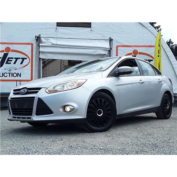 A11 --  2012 FORD FOCUS SE , Silver, 147073 KM   "NO RESERVE"