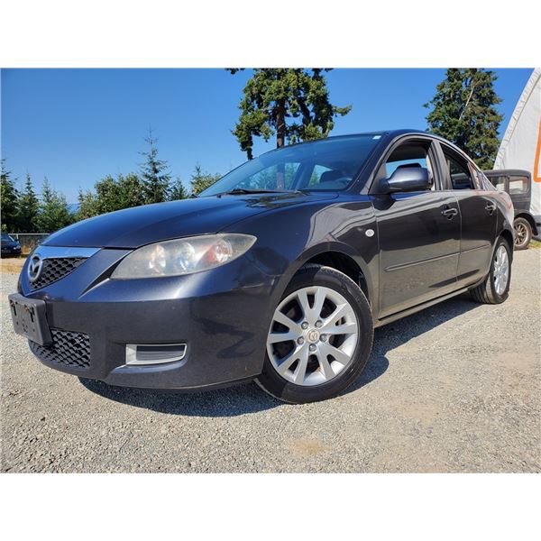 J1 --  2007 MAZDA 3I , Grey, 237990 KM
