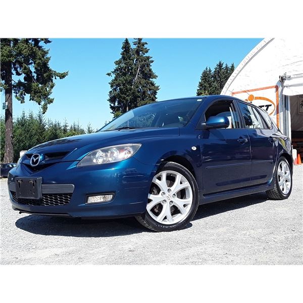 I6 --  2008 MAZDA 3, Blue, 179074 KM