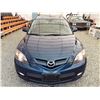 Image 6 : I6 --  2008 MAZDA 3, Blue, 179074 KM