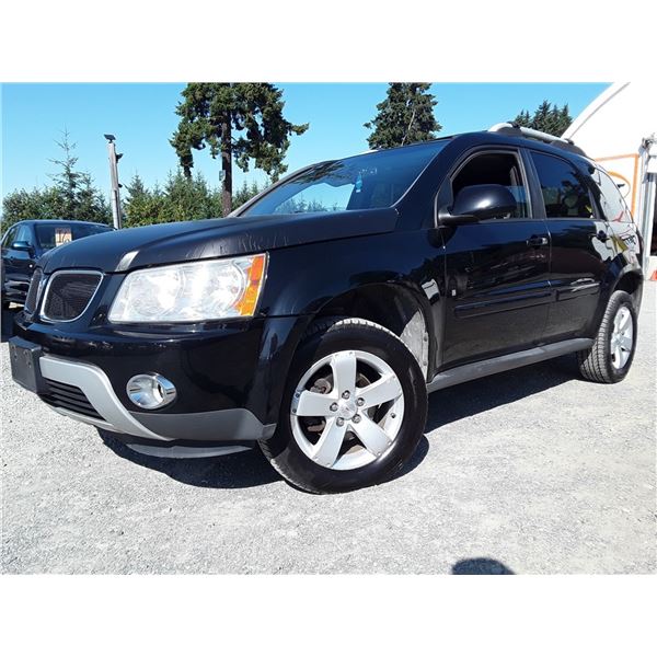 A12G --  2007 PONTIAC TORRENT, Black, 233724 KM