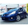 Image 2 : 0U --  2009 HONDA FIT SPORT, Blue, 163455 KM Estate - NO RESERVE