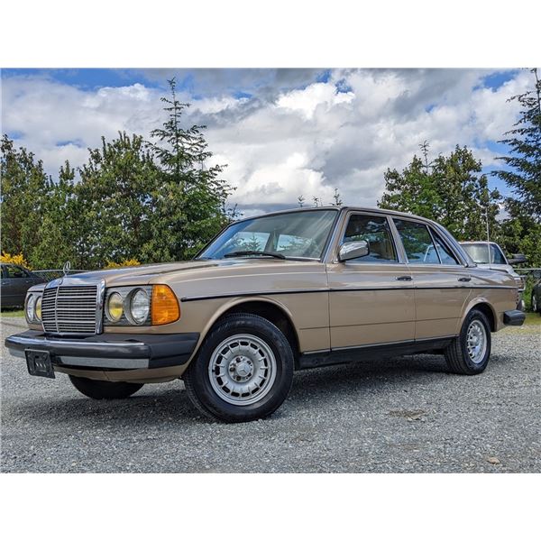 0T --  1984 MERCEDES 300 DT TURBO , Gold, 204114 KM's