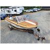Image 4 : 0E --  1981 GLASCON 16FT APX BOAT WITH A 40 HP MERCURY OUTBOARD CHARITY "NO RESERVE"