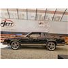 Image 34 : 0X -- 1982 Oldsmobile Cutlass Calais, Black,  2318  TMU