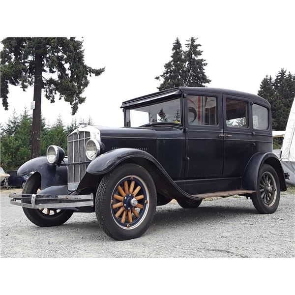 0L --  1928 DURANT M2 , Black, 5598 MILES TMU KM - Estate - NO RESERVE
