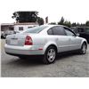 Image 9 : A10 --  2001 VW PASSAT GLX 4MOTION, Grey, 151940 MILES