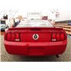 Image 15 : D4 --  2009 FORD MUSTANG, Red, 126724 KM's