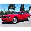 Image 1 : D4 --  2009 FORD MUSTANG, Red, 126724 KM's