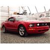 Image 8 : D4 --  2009 FORD MUSTANG, Red, 126724 KM's