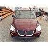 Image 4 : D5 --  2008 PONTIAC MONTANA SV6, Red, 142569 KM