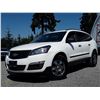 Image 2 : D6 --  2015 CHEVROLET TRAVERSE LS AWD, White, 241675 KM