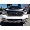 Image 4 : F4 --  2005 FORD F150 EXT CAB 4X4, White, 219895 KM