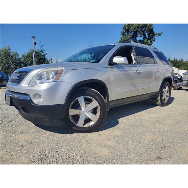 F5 --  2010 GMC ACADIA SLT1 AWD, Grey, 183091 KM