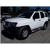 Image 3 : E5 --  2009 NISSAN XTERRA OFF ROAD 4X4, White, 191881 MILES