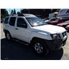 Image 9 : E5 --  2009 NISSAN XTERRA OFF ROAD 4X4, White, 191881 MILES