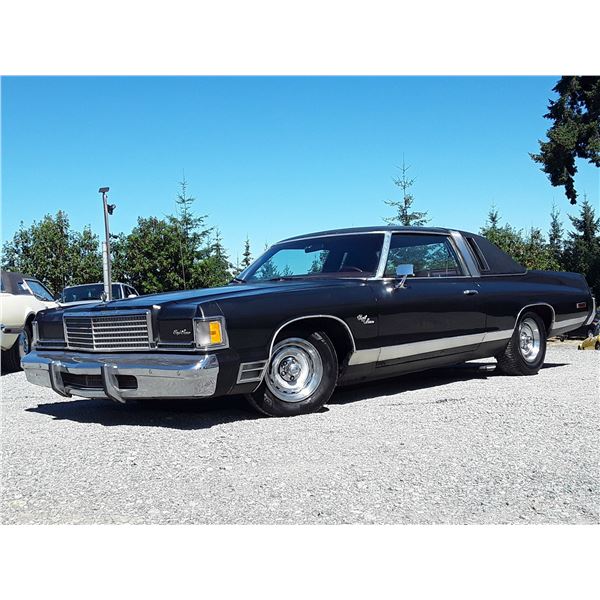 0ZA --  1977 DODGE ROYAL MONACO , Black, 60231 TMU KM