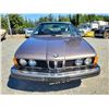 Image 5 : 0P --  1987 BMW 635 CSI , Brown, 103809 KM
