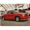 Image 9 : 0K --  2001 CHEVROLET S10 EXTREME, Red, 187554 KM - No Reserve