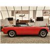 Image 10 : 0F --  1974 MG MGB CONVERTIBLE, Red, 5680 MILES TMU KM