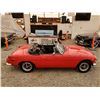 Image 11 : 0F --  1974 MG MGB CONVERTIBLE, Red, 5680 MILES TMU KM