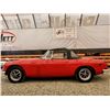 Image 23 : 0F --  1974 MG MGB CONVERTIBLE, Red, 5680 MILES TMU KM