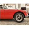 Image 51 : 0F --  1974 MG MGB CONVERTIBLE, Red, 5680 MILES TMU KM