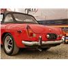 Image 82 : 0F --  1974 MG MGB CONVERTIBLE, Red, 5680 MILES TMU KM