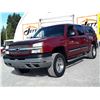 Image 2 : G1 --  2005 CHEVROLET SILVERADO K1500 CREW CAB 4X4, Red, 255456 KM