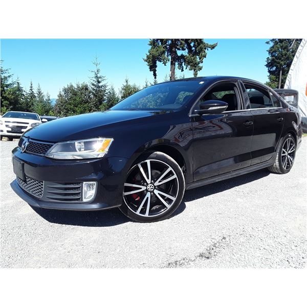 C3 --  2012 VW JETTA GLI, Black, 218953 KM