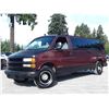 Image 1 : A5 --  2000 CHEVROLET EXPRESS 3500 LS , Red, 241406 KM  "NO RESERVE"
