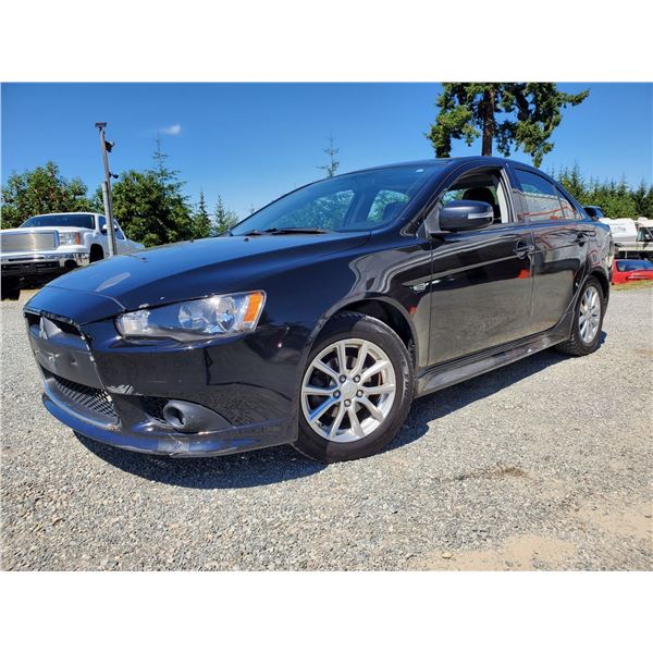 J1 --  2015 MITSUBISHI LANCER ES , Black, 271793 KM's