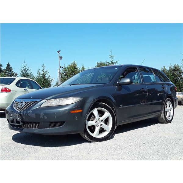 A12H --  2004 MAZDA 6 S , Silver, 167544 MILES