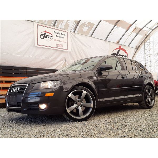 D6 --  2006 AUDI A3 TURBO SPORT, Black, 237280 KM