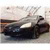 Image 2 : A12C --  2004 HONDA ACCORD EX , Black, 161822 KM