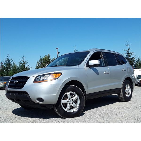 A9 --  2008 HYUNDAI SANTA FE GLS , Silver, 301140 KM