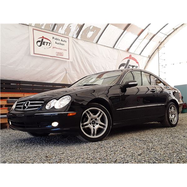 D1 --  2005 MERCEDES CLK320C , Black, 109902 MILES KM