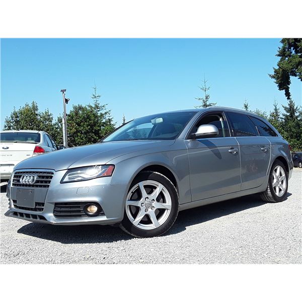 C6C --  2009 AUDI A4 TURBO AVANT QUATTRO AWD , Grey, 168818 KM