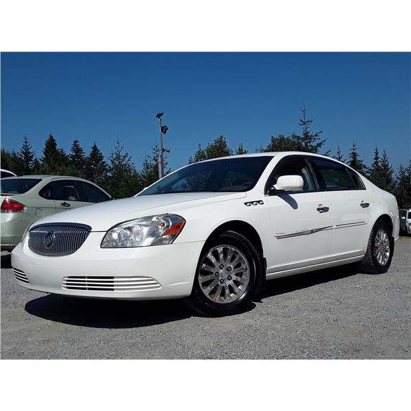 A12J --  2008 BUICK LKUCERVE CX, White, 254372 KM  "NO RESERVE"