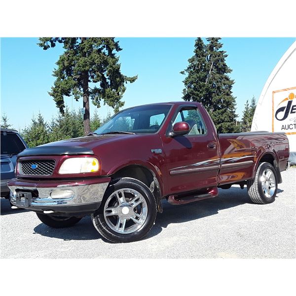 I6 --  1997 FORD F150 REG CAB 4X4, Red, 222800 KM