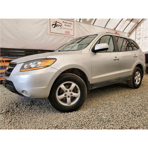 K5 --  2008 HYUNDAI SANTA FE GL AWD , Grey, 183319 KM