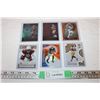 Image 1 : NFL Rookie&Star Player Cards and Sleeves (6)
