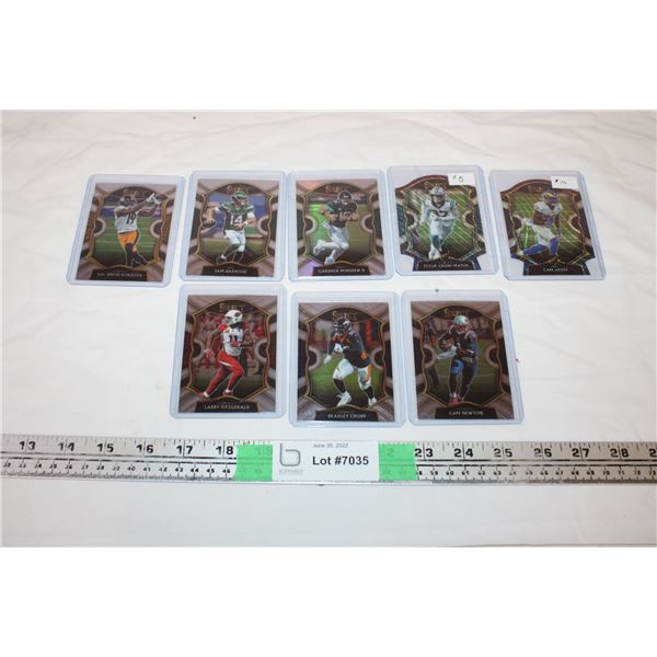 NFL Rookie&Star Player Cards and Sleeves (8)