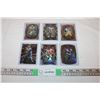 Image 1 : NFL Rookie&Star Player Cards and Sleeves (6)