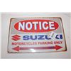Image 2 : Notice Suzuki Sign