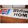 Image 1 : 126”X 36” Pepsi/7UP Welcome Home banner