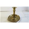 Image 3 : (2) Brass candle holders