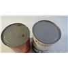 Image 3 : Gulf motor oil can - Full and Gulf Transmission fluid - Full